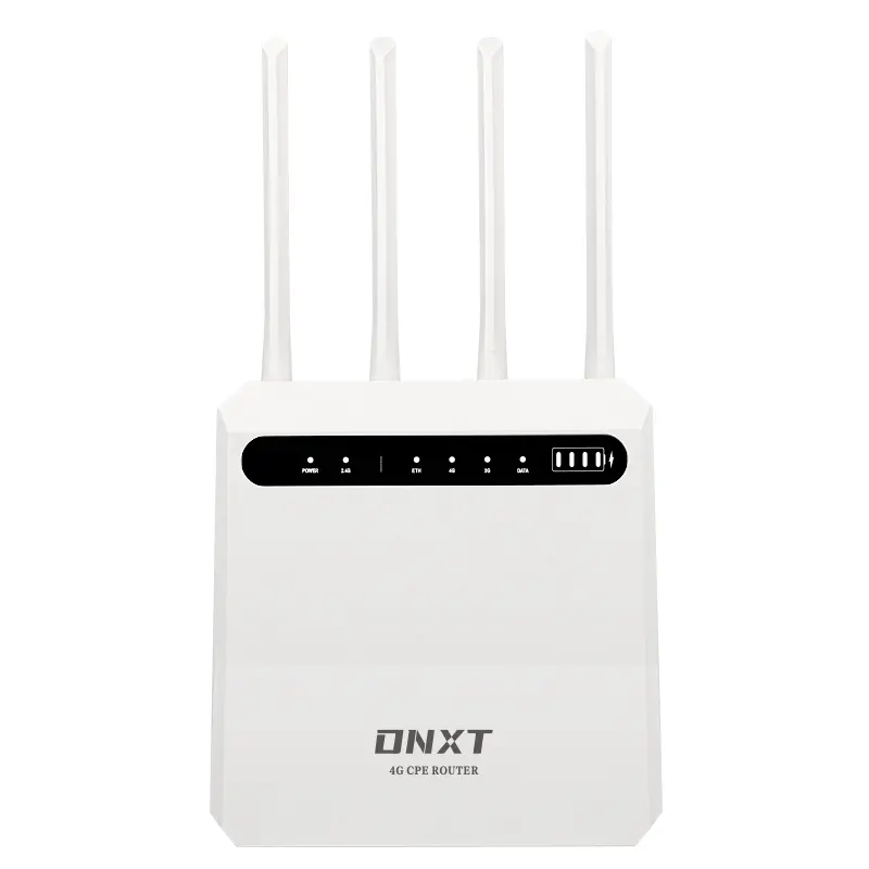 DNXT 4g modem WiFi router con slot per Sim card 4 antenna antenna esterna per casa impresa router 5g router Modem WiFi a banda larga