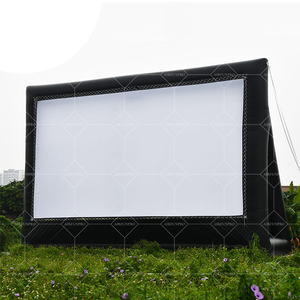 Accessoire gonflable de souffleur d'arche de cinéma d'écran de cinéma extérieur de PVC pour la publicité numérique de modèle de tente d'Oxford de partie d'arrière-cour - Product Image 2
