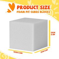 Fournisseurs chinois de tapis de gymnastique gonflables de 25 m, fosse à mousse, cubes de mousse haute densité pour la gymnastique