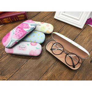 Étui à lunettes Xinpeng imprimé fruits en PU, boîte de rangement pour étudiants, design estival - Product Image 2