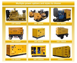AC Three Phase 1000 KW 1 MW 1250 KVA 50 Hz 1500 1800 RPM Container Portable Type <b>Generator</b> for Mining - Product Image 5