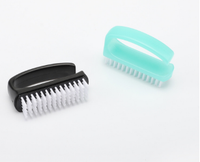Brosse à ongles à poignée, brosses de nettoyage des ongles des mains pour nettoyer les orteils et les ongles, kit d'outils de gommage pour pédicure
