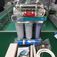 Purificateur d'eau RO à 8 étages 400GPD avec UV