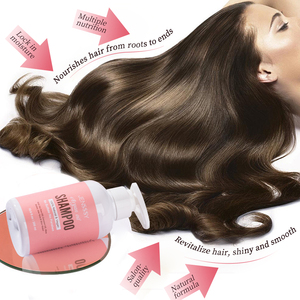 Champú orgánico <span class=keywords><strong>con</strong></span> aceite <span class=keywords><strong>de</strong></span> argán para el crecimiento del cabello, sin sulfatos, Vegano, <span class=keywords><strong>aloe</strong></span> <span class=keywords><strong>vera</strong></span>, arroz, <span class=keywords><strong>biotina</strong></span>, anti caída del cabello, marca blanca, OEM - Product Image 2