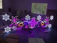 Luces Decorativas Navideñas LED 2D con Motivos Urbanos