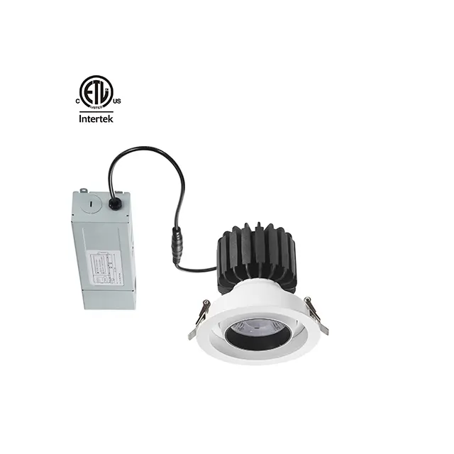 lighting ETL downlight project Round Square One head two heads and three heads 12w 20w 30w shop light led downlight