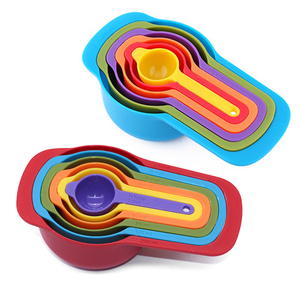 Nhà bếp nhựa đo ly và thìa đặt chất lỏng đo nấu nướng công cụ - Product Image 2