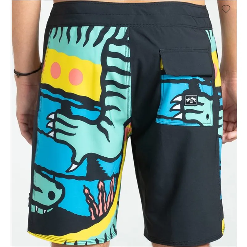 Top qualité boardshorts 4 extensible numérique impression conception Offre Spéciale caleçons de bain sur mesure boardshorts