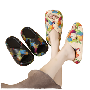 Pantuflas de Masaje con Plataforma de EVA para Hombre, Cálidas para Invierno, Personalizables con MOQ Bajo, Impermeables, Transpirables y Ligeras para Playa y Exteriores - Product Image 1