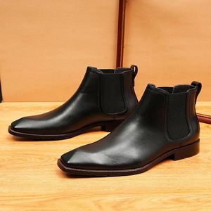 High-End Luxury Cowhide Practical and Luxury Latest Style Fashionable Italian Style Business Formal Men's Shoes - Product Image 3