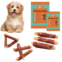 Friandises pour chiens de petite et grande race, personnalisables ODM, hypoallergéniques, riches en protéines, à base de viande de canard, avec fonction de nettoyage des dents