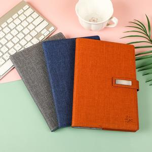 Quaderno A5 in Lino Tinta Unita 2026, Diario Creativo per Ufficio, Libro di Contabilità in Tessuto con Clip per Uso Artistico <span class=keywords><strong>e</strong></span> Aziendale - Product Image 4