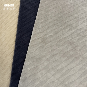 Làm tại Trung Quốc 310 GSM đôi phải đối mặt với Matte Winkle resietant Twill Fleece vải cho nhà dệt - Product Image 4