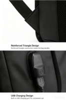 Sac à dos tendance 2026 en gros, grande capacité, pour ordinateur portable, léger et imperméable