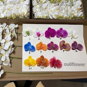 새로운 스타일 N-0501 고품질 시뮬레이션 인공 나방 난초 라텍스 꽃 맞춤형 서비스 - Product Image 2
