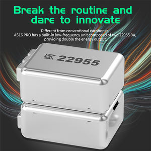 KZ AS16 <span class=keywords><strong>Pro</strong></span> Auriculares Intrauditivos con Cable, 16BA Armadura Balanceada, HIFI, Monitor de Bajos, Cancelación de Ruido, Auriculares Deportivos - Product Image 5