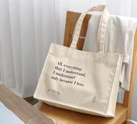 Sac à bandoulière en toile Durable de Style collège, sac à main personnalisé de grande capacité décontracté pour classe d'étudiant