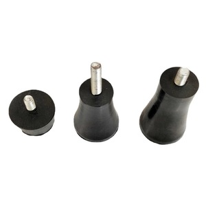 Pieds coniques réglables en caoutchouc Xin Accessories pour meubles et équipements - Product Image 3