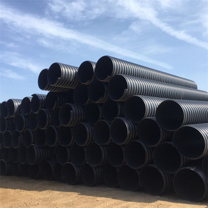 Prestressing HDPE nhựa sóng ống ống với vành đai thép xoắn ốc - Product Image 5