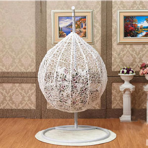 Fauteuil <span class=keywords><strong>suspendu</strong></span>, balançoire d'extérieur, fauteuil en rotin en forme d'œuf, hamac de balcon intérieur, berceau, fauteuil à bascule pour s'asseoir et dormir - Product Image 6