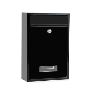 Buzón <span class=keywords><strong>de</strong></span> Pared para Exterior, Buzón <span class=keywords><strong>de</strong></span> Metal para Sugerencias <span class=keywords><strong>y</strong></span> Entregas con Cerradura con Llave - Product Image 5