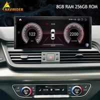 Layar Qled 12.3 Inci 1920*720 Android 14 Untuk AUDI Q5 2018-2020 Radio Mobil Multimedia Pemutar Video Stereo GPS CarPlay Head Unit