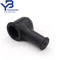 Generador de conexión eléctrica de arranque de polvo de goma de 1 vía automotriz conector YB para conector