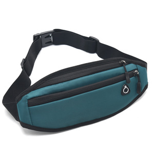 New Leisure Outdoor Running Mobile Phone Adjustable Belt With <b>Headphone</b> Waist Bag Trending custom Waist Fanny Pack - Product Image 1