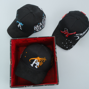 Mũ lưỡi trai nam chất lượng cao G5, kiểu dáng cong, lót satin, mũ lưỡi trai năm tấm, kiểu dáng thể thao, mũ bóng chày Muratravis - Product Image 2