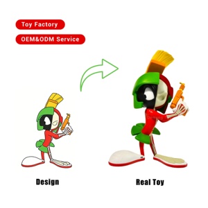 דמויות פעולה בהתאמה אישית מ-PVC וצעצועי קרטון בקנה מידה 1:18, ייצור OEM/ODM חדש, התאמה אישית מלאה מ-2D ל-3D, ישירות מהמפעל - Product Image 1