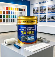 Peinture de marquage routier pour places de stationnement, terrains de basketball, chantiers de construction, surfaces en ciment