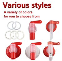 Robinet en plastique PERA TJ077C087, norme DIN61, pour bidons et jerricans, garantie de 2 ans, fabriqué dans le Zhejiang