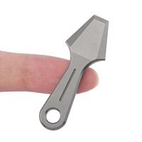 Mini barre de levier en titane robuste pour EDC, OEM ODM, outil multifonction manuel pour porte-clés, outil utilitaire, barre de levier DIY, usage industriel
