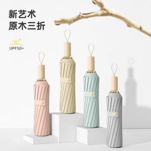 Hot Style <strong>Extra</strong> <strong>Large</strong> 16-Bone Manual Open Folding Umbrella Women's Foldable <strong>Parasol</strong> for Travel Business Carton - Product Image 2