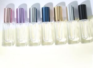 Botella de Perfume de Vidrio Transparente o Esmerilado de Lujo de 3ml, 5ml, 10ml, 15ml, 20ml, 30ml, Recargable con Atomizador - Product Image 2