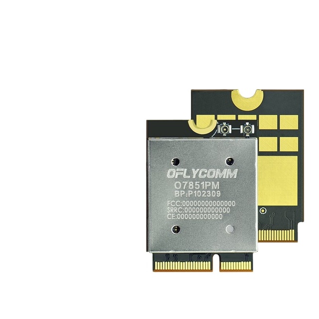 WIFI7 module 5.8Gbps uses Qualcomm chip WCN7851 for high-speed, low latency, and multiple connections