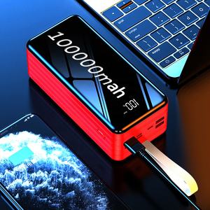 100W Pd Rohs extérieur charge rapide 60000Mah <span class=keywords><strong>100000</strong></span> <span class=keywords><strong>Mah</strong></span> banque d'alimentation Portable de voyage <span class=keywords><strong>100000</strong></span> <span class=keywords><strong>Mah</strong></span> avec affichage numérique Led - Product Image 3