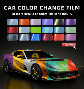 Vernice grigio fumosa che avvolge il camaleonte per <span class=keywords><strong>auto</strong></span> in vinile bianco perla pellicola avvolgente per <span class=keywords><strong>auto</strong></span> - Product Image 2