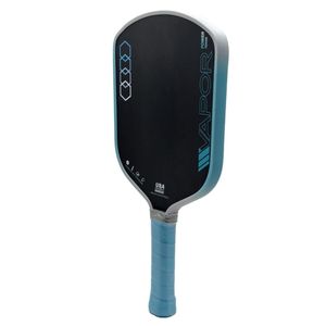 Raquette de pickleball professionnelle en fibre de carbone T700 de 16 mm avec poignée antidérapante en PU, surface en carbone texturée, 230 g, personnalisation OEM disponible - Product Image 1