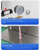 Machine de remplissage verticale sous vide haute précision, remplisseur quantitatif sous pression pour essence, crème cosmétique, gel, seringue
