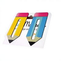 Marque-page magnétique en papier personnalisé avec impression couleur pour la lecture et les cadeaux publicitaires