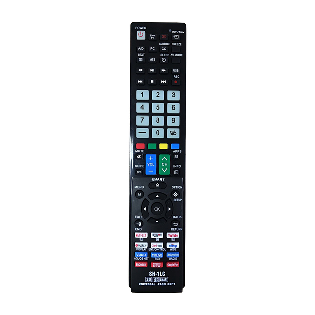 SH-1LC Replacement Tv Remote Control Fit for sharp TV LED LCD TV