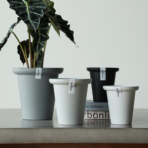 Pots de plantes en <span class=keywords><strong>plastique</strong></span> décoratifs modernes Décoration intérieure Jardinières légères avec des designs emboîtables Vente en gros de pots et jardinières à fleurs - Product Image 6