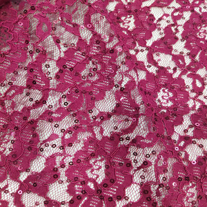 Prezzo basso di trasporto del campione di tessuto di pizzo rosso bordo nigeria lacci francese - Product Image 5