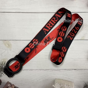 Wholesale Rubber Accessories K-pop Idol Fans Light Stick Shoulder Strap Carrying <strong>Polyester</strong> Kpop Lightstick Holder <strong>Lanyard</strong> - Product Image 5