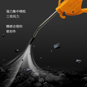 Pistola de aire de alta presión con boquilla de plástico y tubo de acero inoxidable para limpieza de muebles y carpintería - Product Image 3