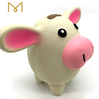 Meilleures ventes de jouets pour animaux de compagnie en latex écologiques, en forme de dessin animé, à mâcher, licorne, chien, ours, éléphant, ballon, jouet à couiner pour chiens