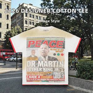 Camiseta de Diseñador de Moda 2026, 100% Algodón Tejido, Corte Regular, Unisex, Manga Corta, Lisa, Teñida, Estampada, Ecológica - Product Image 2