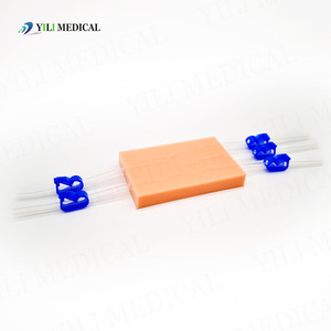 Le module de formation à la simulation d'infusion intraveineuse en silicone en forme de Y simulé par le MTS permet une pratique répétée des injections. - Product Image 1