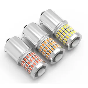 1156 Ba 15S Led 3014 58smd Auto Led Richtingaanwijzer Remlicht T20 T25 3157 4157 3056 30577443 12V Voor Auto Gloeilamp